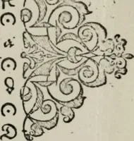 Picture 1 of 39 from Einer neüen Tabulatur auff Orgel und Instrumenten. Das ander allerlei schöne teutsche, italienische, frantzösische, geistliche und weltliche Lieder mit funff und vier Stimmen Passamezo, Galliardo und Täntze in sich begreifft.. (1577), leaf 6