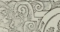 Picture 3 of 39 from Einer neüen Tabulatur auff Orgel und Instrumenten. Das ander allerlei schöne teutsche, italienische, frantzösische, geistliche und weltliche Lieder mit funff und vier Stimmen Passamezo, Galliardo und Täntze in sich begreifft.. (1577), leaf 7
