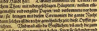 An illustration from Ein neuwe, kurtze, doch warhafftige Beschreibung dess gar grossmächtigen weitbegriffenen, bisshero vnbekandten Königreichs China: seiner fünffzehen gewaltigen Prouincien ... (1589)