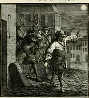 Picture 50 of 73 from Ein Schock Phantastn in einem Kasten : mit ihrem Pourtrait gar net in Kupffer gebracht und ausgelacht, samt einer Vorred (1700), leaf 106