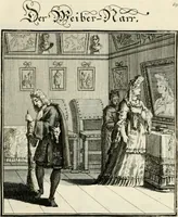 Picture 70 of 73 from Ein Schock Phantastn in einem Kasten : mit ihrem Pourtrait gar net in Kupffer gebracht und ausgelacht, samt einer Vorred (1700), leaf 142