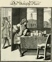 Picture 14 of 73 from Ein Schock Phantastn in einem Kasten : mit ihrem Pourtrait gar net in Kupffer gebracht und ausgelacht, samt einer Vorred (1700), leaf 34