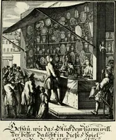 Picture 27 of 73 from Ein Schock Phantastn in einem Kasten : mit ihrem Pourtrait gar net in Kupffer gebracht und ausgelacht, samt einer Vorred (1700), leaf 60