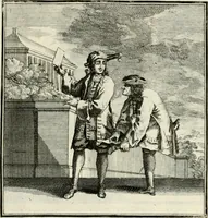 Picture 30 of 73 from Ein Schock Phantastn in einem Kasten : mit ihrem Pourtrait gar net in Kupffer gebracht und ausgelacht, samt einer Vorred (1700), leaf 66