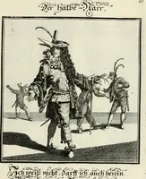 Picture 32 of 73 from Ein Schock Phantastn in einem Kasten : mit ihrem Pourtrait gar net in Kupffer gebracht und ausgelacht, samt einer Vorred (1700), leaf 70