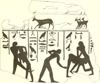 An illustration from El Bersheh (1893)