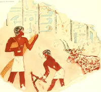 An illustration from El Bersheh (1893)
