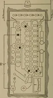 An illustration from Electrical instruments and testing; how to use the voltmeter, ohmmeter, ammeter, potentiometer, galvanometer, the Wheatstone bridge, and standard portable testing sets (1907)