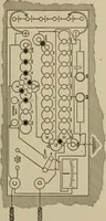 An illustration from Electrical instruments and testing; how to use the voltmeter, ohmmeter, ammeter, potentiometer, galvanometer, the Wheatstone bridge, and standard portable testing sets (1907)