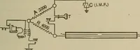 An illustration from Electrical instruments and testing; how to use the voltmeter, ohmmeter, ammeter, potentiometer, galvanometer, the Wheatstone bridge, and standard portable testing sets (1907)