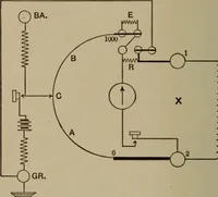 An illustration from Electrical instruments and testing; how to use the voltmeter, ohmmeter, ammeter, potentiometer, galvanometer, the Wheatstone bridge, and standard portable testing sets (1907)