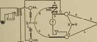 An illustration from Electrical instruments and testing; how to use the voltmeter, ohmmeter, ammeter, potentiometer, galvanometer, the Wheatstone bridge, and standard portable testing sets (1907)