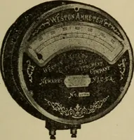 An illustration from Electrical instruments and testing; how to use the voltmeter, ohmmeter, ammeter, potentiometer, galvanometer, the Wheatstone bridge, and standard portable testing sets (1907)