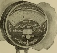 An illustration from Electrical instruments and testing; how to use the voltmeter, ohmmeter, ammeter, potentiometer, galvanometer, the Wheatstone bridge, and standard portable testing sets (1907)