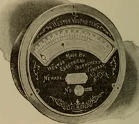 An illustration from Electrical instruments and testing; how to use the voltmeter, ohmmeter, ammeter, potentiometer, galvanometer, the Wheatstone bridge, and standard portable testing sets (1907)