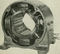 An illustration from Electrical machinery; a practical study course on installation, operation and maintenance (1921)