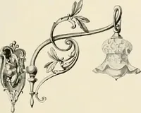 An illustration from Electric fixtures & glassware : F & G section, 13th ed. (1911)