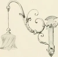 An illustration from Electric fixtures & glassware : F & G section, 13th ed. (1911)