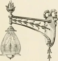 An illustration from Electric fixtures & glassware : F & G section, 13th ed. (1911)