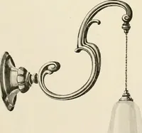 An illustration from Electric fixtures & glassware : F & G section, 13th ed. (1911)
