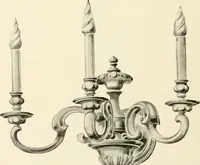 An illustration from Electric fixtures & glassware : F & G section, 13th ed. (1911)