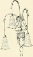 An illustration from Electric fixtures & glassware : F & G section, 13th ed. (1911)