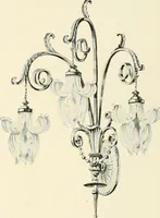 An illustration from Electric fixtures & glassware : F & G section, 13th ed. (1911)