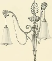 An illustration from Electric fixtures & glassware : F & G section, 13th ed. (1911)