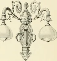 An illustration from Electric fixtures & glassware : F & G section, 13th ed. (1911)