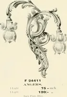 Picture 290 of 597 from Electric fixtures & glassware : F & G section, 13th ed. (1911), leaf 143