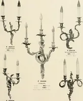 An illustration from Electric fixtures & glassware : F & G section, 13th ed. (1911)