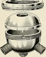 An illustration from Electric fixtures & glassware : F & G section, 13th ed. (1911)