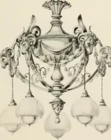 An illustration from Electric fixtures & glassware : F & G section, 13th ed. (1911)