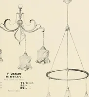 Picture 367 of 597 from Electric fixtures & glassware : F & G section, 13th ed. (1911), leaf 174