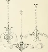 An illustration from Electric fixtures & glassware : F & G section, 13th ed. (1911)
