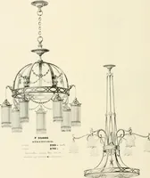 An illustration from Electric fixtures & glassware : F & G section, 13th ed. (1911)