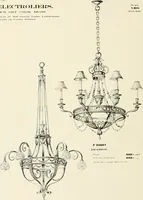 An illustration from Electric fixtures & glassware : F & G section, 13th ed. (1911)