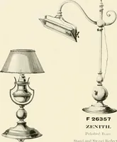 An illustration from Electric fixtures & glassware : F & G section, 13th ed. (1911)