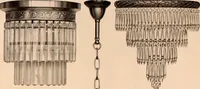 An illustration from Electric, gas, and combination lighting fixtures : table lamps, floor lamps, electrical wiring material, lighting glassware / Sears, Roebuck and Co. (1900)