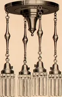 Picture 48 of 238 from Electric, gas, and combination lighting fixtures : table lamps, floor lamps, electrical wiring material, lighting glassware / Sears, Roebuck and Co. (1900), leaf 19