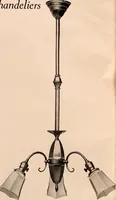 Picture 133 of 238 from Electric, gas, and combination lighting fixtures : table lamps, floor lamps, electrical wiring material, lighting glassware / Sears, Roebuck and Co. (1900), leaf 54