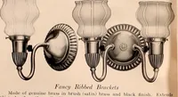 Picture 138 of 238 from Electric, gas, and combination lighting fixtures : table lamps, floor lamps, electrical wiring material, lighting glassware / Sears, Roebuck and Co. (1900), leaf 58