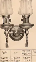Picture 141 of 238 from Electric, gas, and combination lighting fixtures : table lamps, floor lamps, electrical wiring material, lighting glassware / Sears, Roebuck and Co. (1900), leaf 59