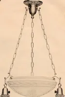 Picture 13 of 238 from Electric, gas, and combination lighting fixtures : table lamps, floor lamps, electrical wiring material, lighting glassware / Sears, Roebuck and Co. (1900), leaf 6