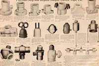 Picture 207 of 238 from Electric, gas, and combination lighting fixtures : table lamps, floor lamps, electrical wiring material, lighting glassware / Sears, Roebuck and Co. (1900), leaf 95