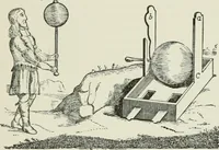 An illustration from Flame, electricity and the camera; man's progress from the first kindling of fire to the wireless telegraph and the photography of color (1900)