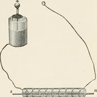 An illustration from Electricity for public schools and colleges (1891)