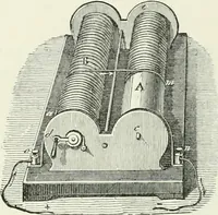 An illustration from Electricity for public schools and colleges (1891)