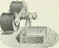 An illustration from Electricity for public schools and colleges (1891)