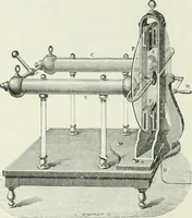 An illustration from Electricity for public schools and colleges (1891)